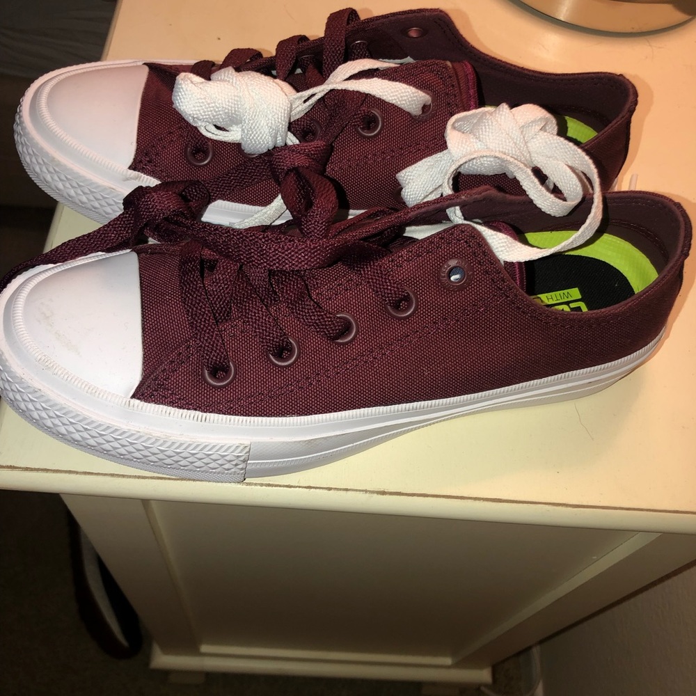 Wine Brand New Converse
